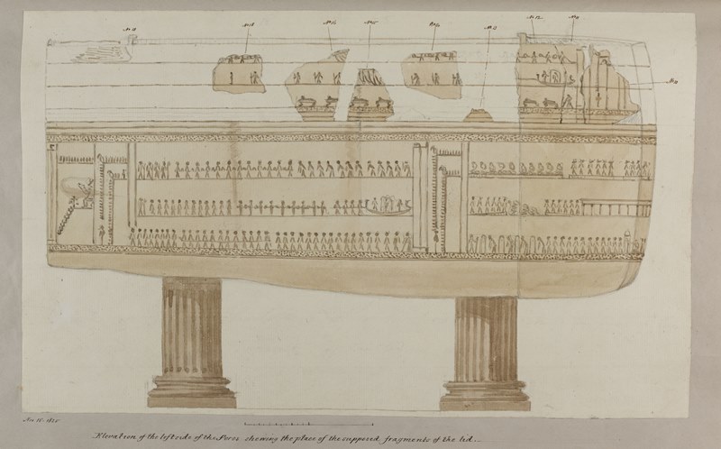 Discovering Seti S Sarcophagus 0 Years On Sir John Soane S Museum