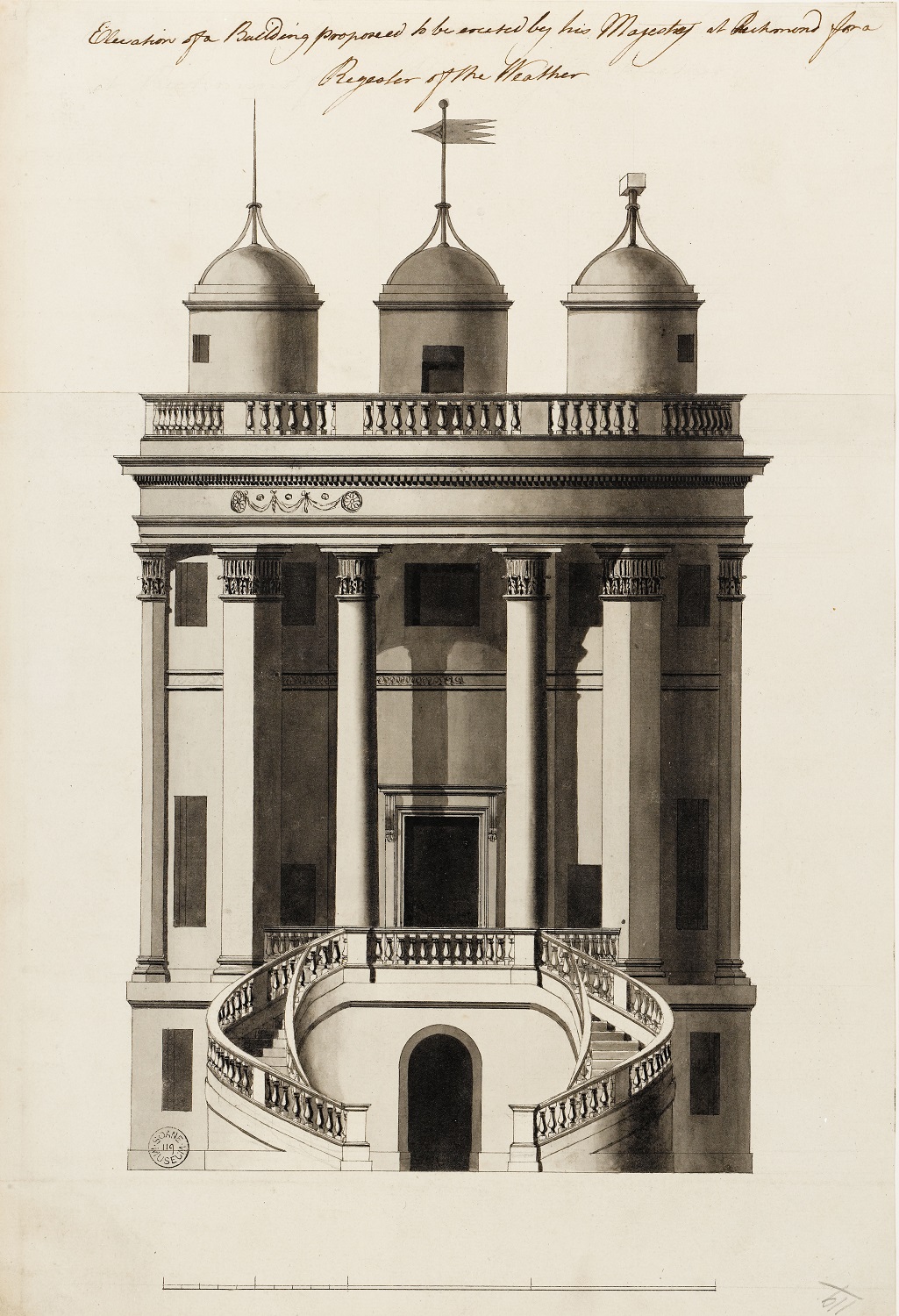 Design for an observatory for Richmond Park Design for an observatory for Richmond Park