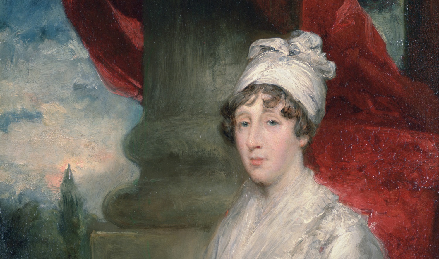 A portrait of Eliza Soane.