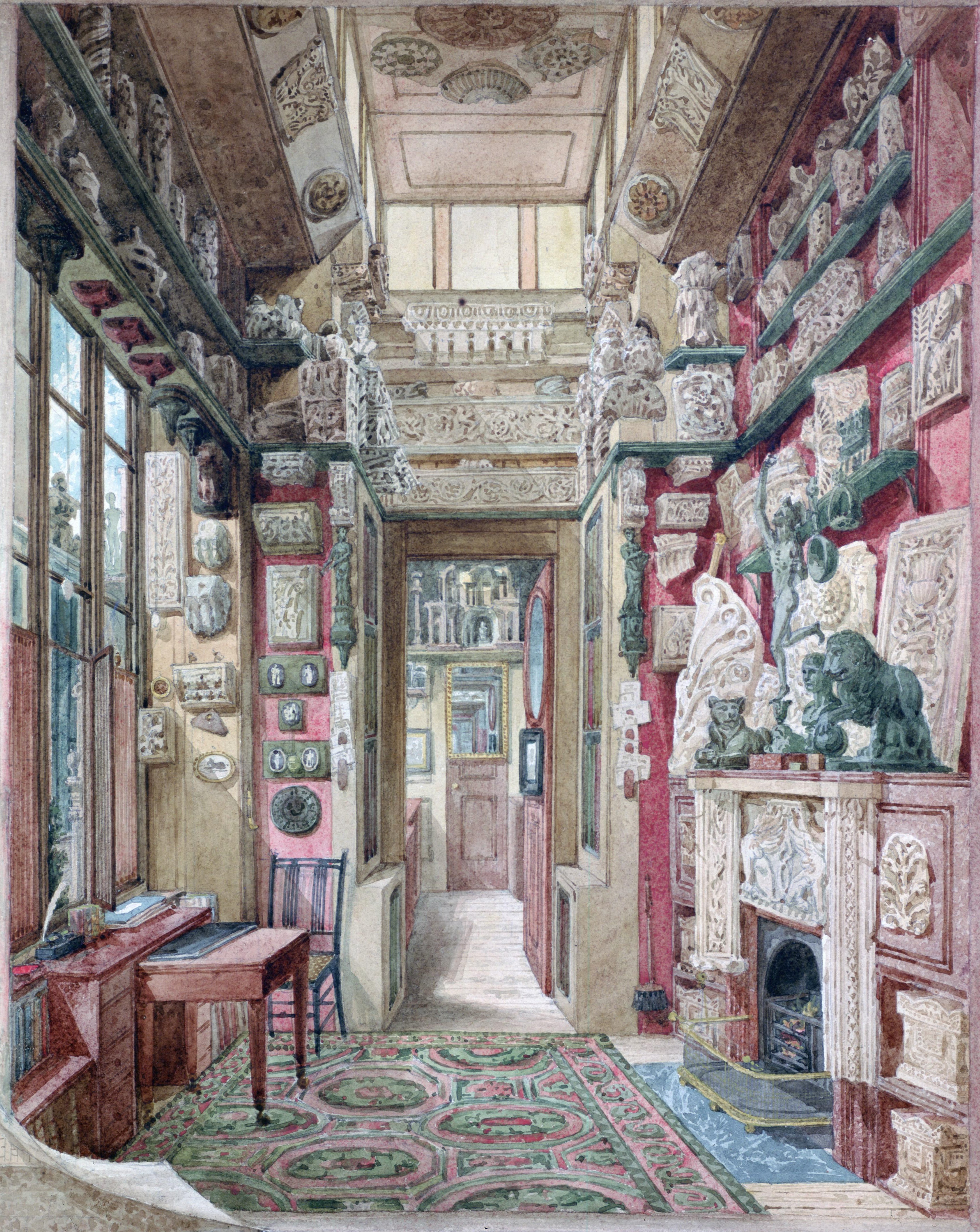Sir John Soane Working From Home Sir John Soane S Museum