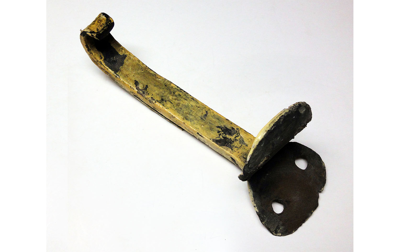 An unidentified iron bracket, early 19th century
