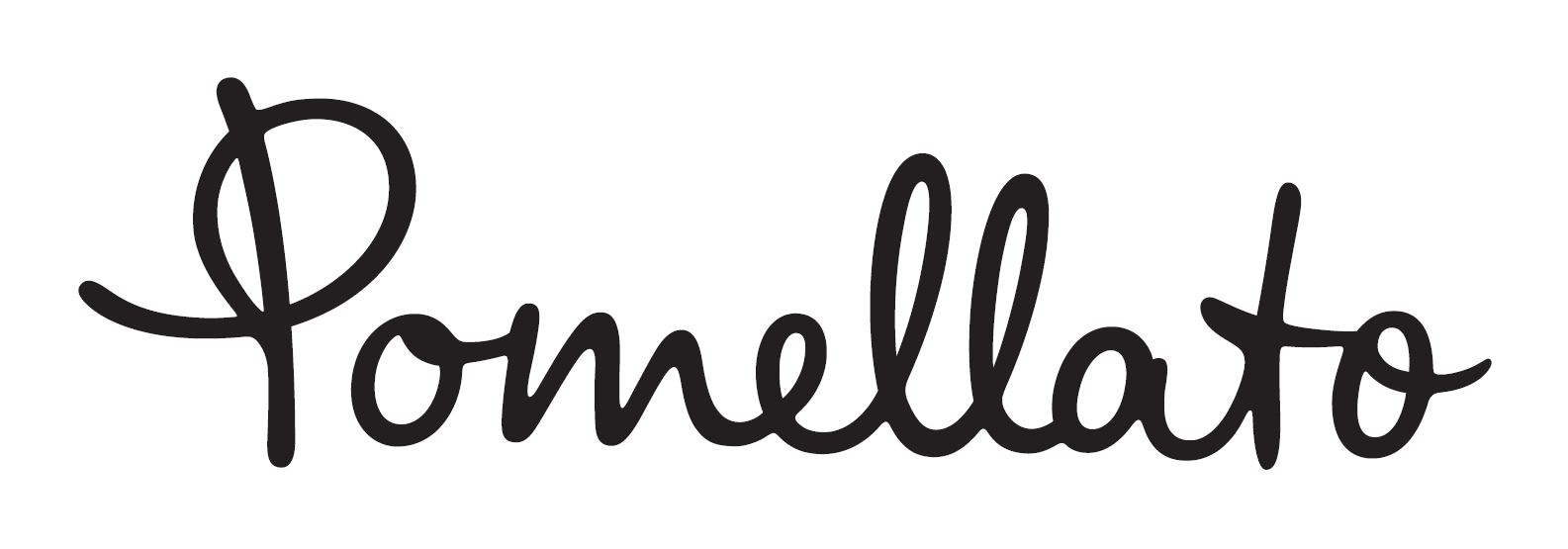 The logo of Pomellato, sponsors of Hidden Masterpieces.