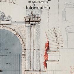 Architectural plan by Soane