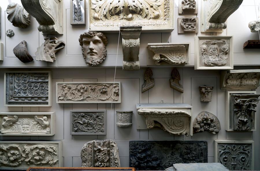 The Drawing Office at Sir John Soane's Museum.