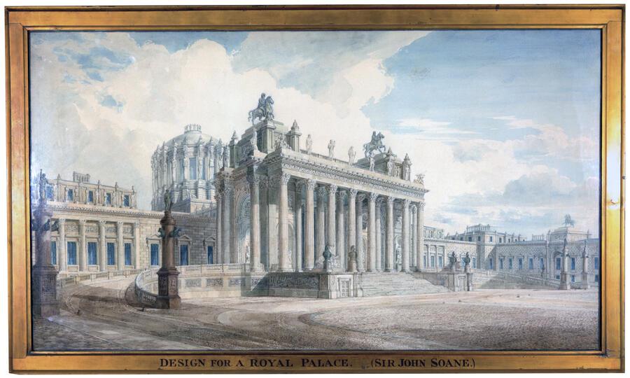 Joseph michael gandy soane s favourite draughtsman sir john soane s