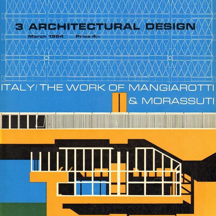 Cover of an issue of Architectural Design, March 1964