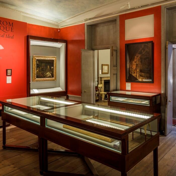 Photograph of the Soane Gallery completed as part of Phase I of OUTS