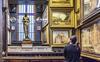 A hidden recess behind the walls of the Picture Room at Sir John Soane's Museum