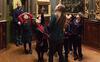 Schoolchildren discover the Picture Room at Sir John Soane's Museum