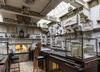 Soane's Drawing Office prior to its restoration, with plaster casts adorning every wall.