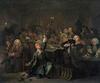 Thumbnail image of the sixth painting in A Rake's Progress