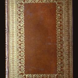 Binding by the celebrated binder Christian Samuel Kalthoeber, dating from the early 19th century