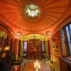 The Breakfast Room illuminated for a Soane Late.