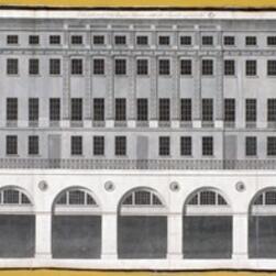 Adam office design for the riverfront elevation of the Adelphi development