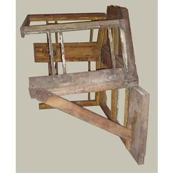 One end of the Breakfast Room North skylight, replaced in 1990